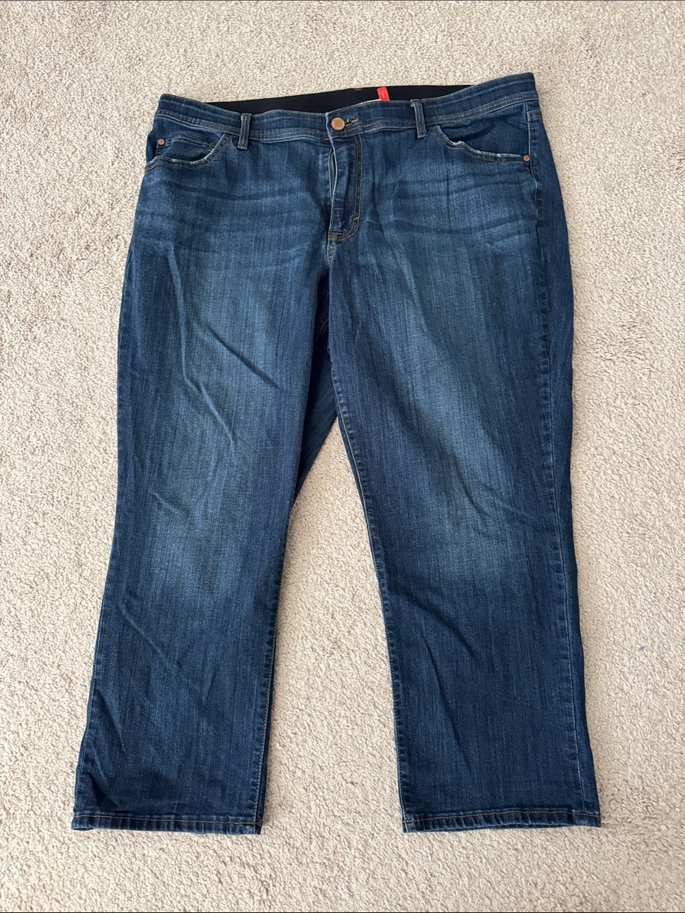 EVRI Dark Blue Capri Women's Jeans
